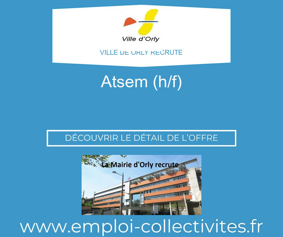 ATSEM (h/f) - Ville de ORLY