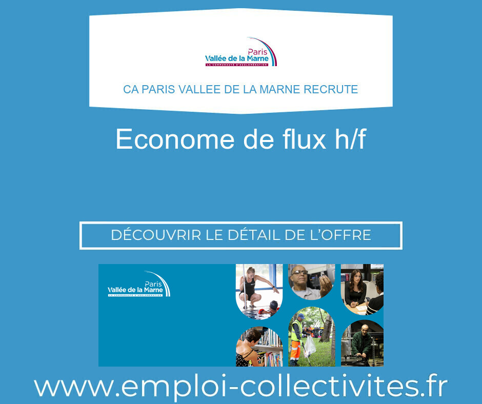 Econome de Flux H/F - CA PARIS VALLEE DE LA MARNE